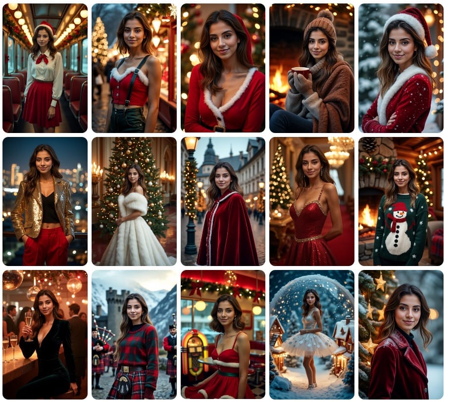 Transform Your Holiday Season with AI-Generated Christmas Photoshoots